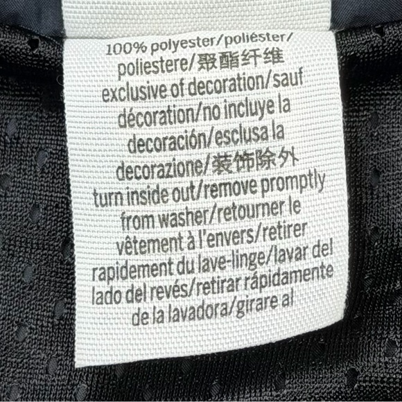 VS PINK Navy Blue, Black & White Anorak Windbreaker - Size XS - Picture 9 of 15